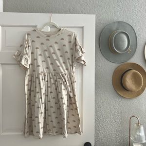 Rylee + Cru Sun/Rainbow babydoll dress